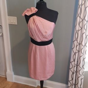 BcbGeneration Blush One Shoulder Dress 12